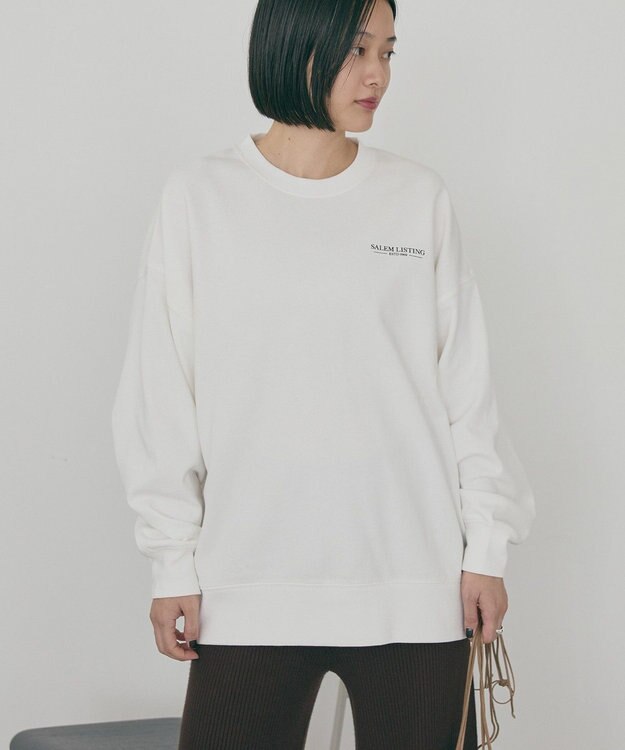 AMERICAN HOLIC Diner 裏毛プルオーバー Off White