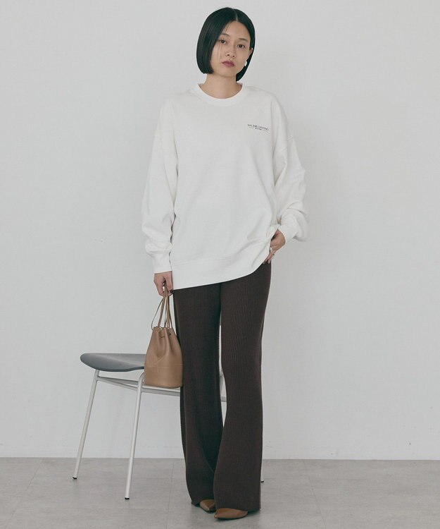 AMERICAN HOLIC Diner 裏毛プルオーバー Off White