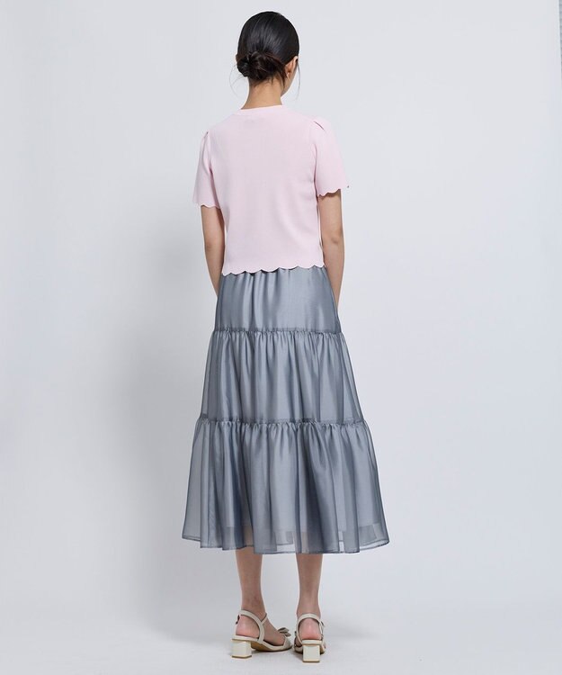 TOCCA LITTLE RIPPLES ニットトップス ピンク系