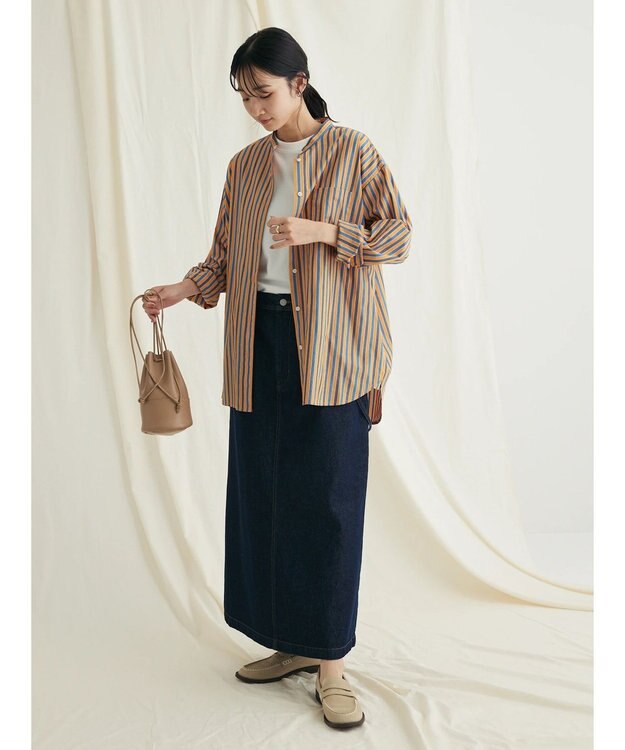 CRAFT STANDARD BOUTIQUE ２ＷＡＹサロペットスカート Dark Indigo