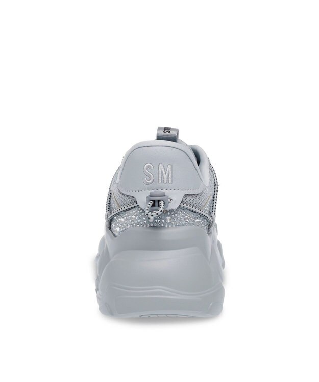STEVE MADDEN SPECTATOR-R ユニークソールストーンスニ―カー グレー