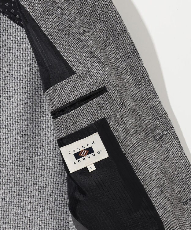 JOSEPH ABBOUD 【キングサイズ・軽量/ストレッチ/清涼感】ハイパワードライストレッチ ジャケット ライトグレー系3