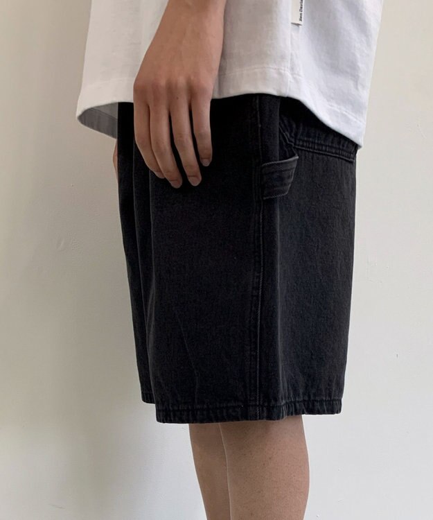 WEGO 【BEN DAVIS（ベンデイビス）】EMBRO FADED SHORTS ブラック