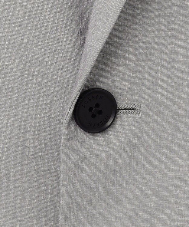 JOSEPH HOMME リネンシャンブレーストレッチ　ジャケット ライトグレー系