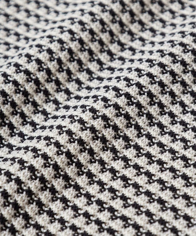 Green Parks ・ｓｗｉｎｇ　ｂｙ　マルチカラージャカードニット Gray