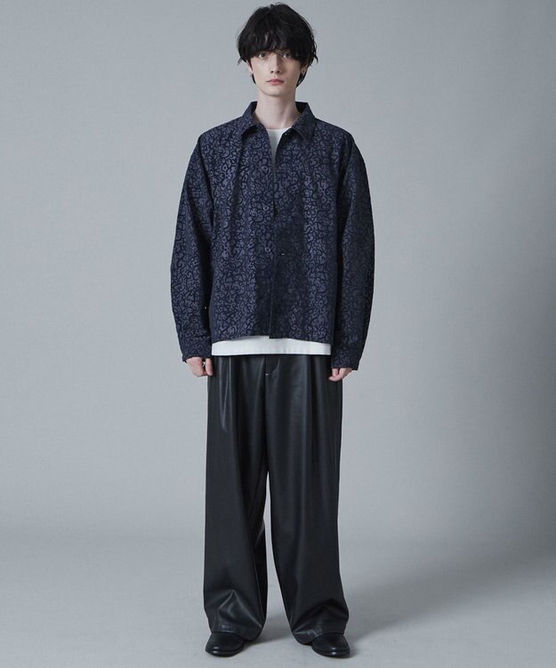 WEGO モールプリントシアーシャツ 柄2