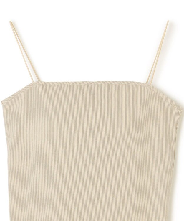 UNFILO カップ付きキャミソール ベージュ