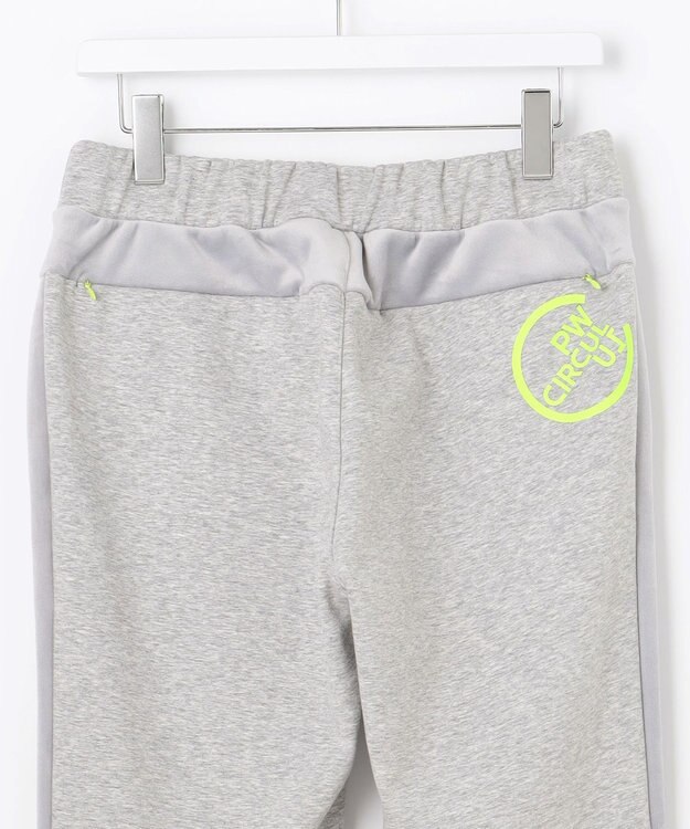 PW CIRCULUS 【MEN】サイドロゴ ジャージー ジョガーパンツ ライトグレー系