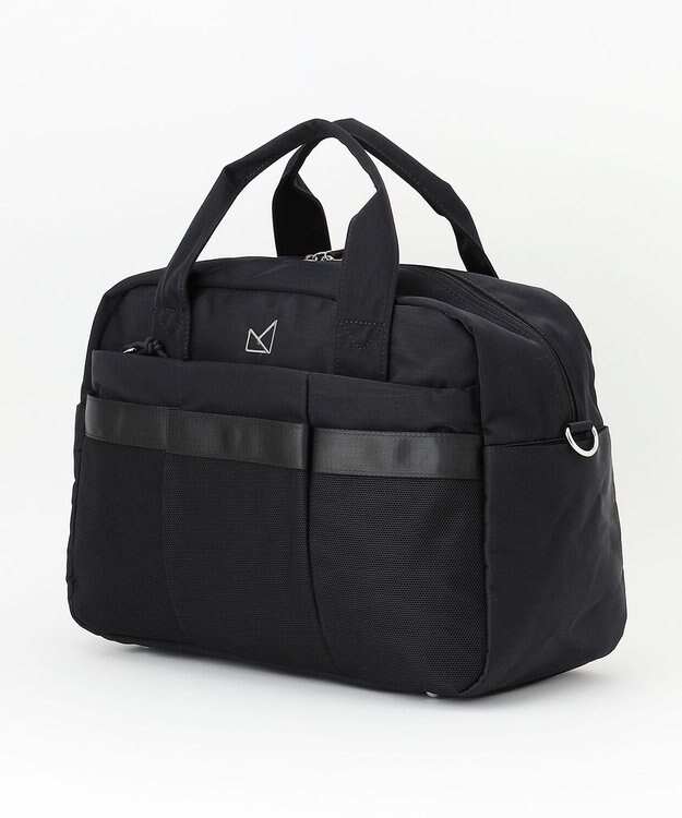 LA BAGAGERIE 【maison vert】 【トラベルにぴったり！】メニーポケットボストンバッグ ブラック