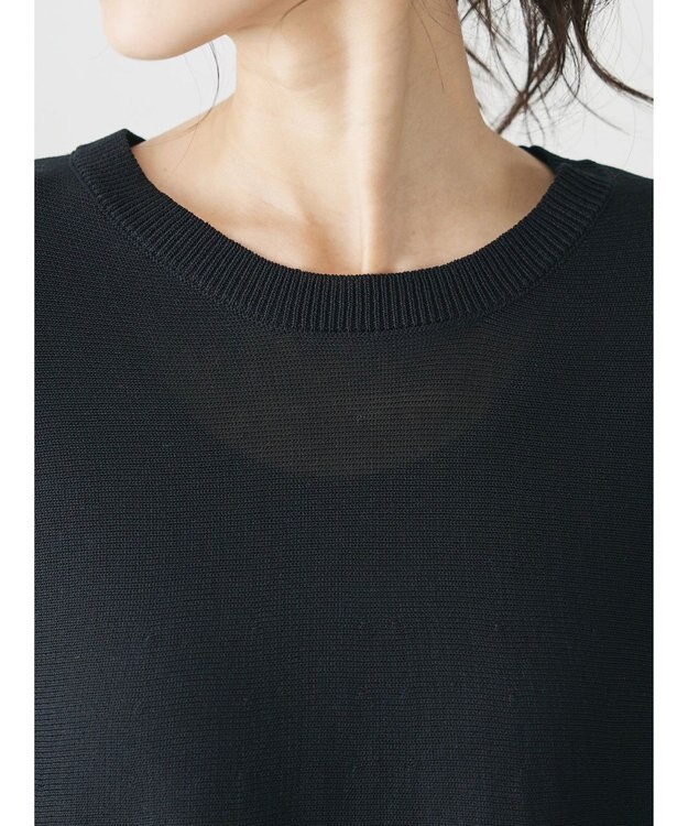 CRAFT STANDARD BOUTIQUE 【洗える】フレアプルオーバー Black