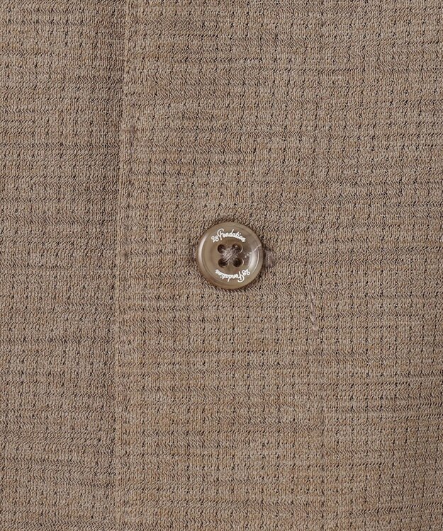 23区GOLF 【23Fondation/MEN】ＣＯＯＬメッシュ スキッパーポロ ベージュ系