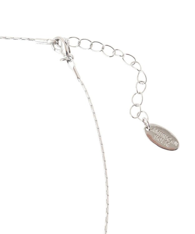 AMERICAN HOLIC ツイストハートネックレス Silver