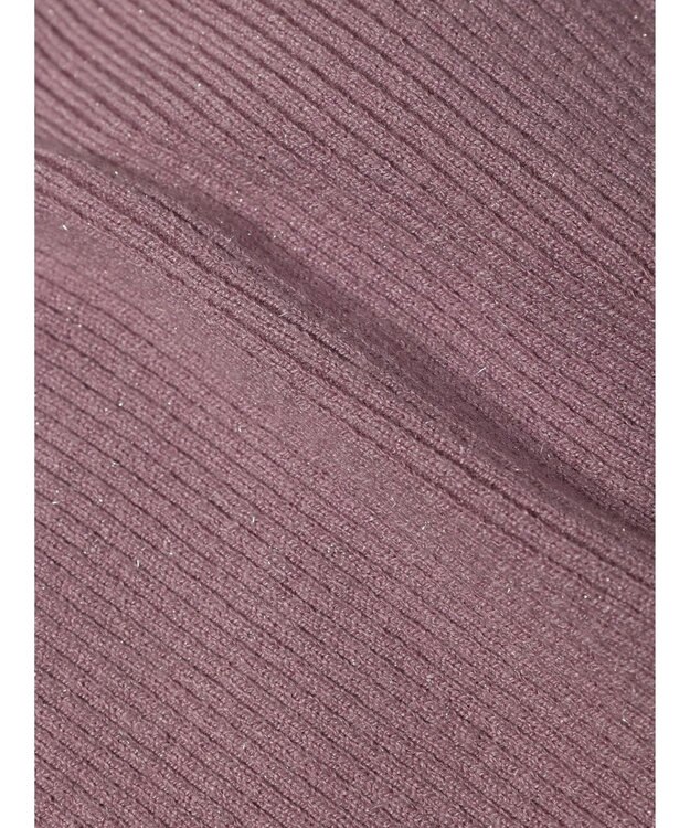 earth music&ecology ツイストリブラメニットプルオーバー Pink