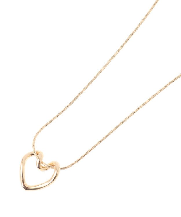 AMERICAN HOLIC ツイストハートネックレス Gold