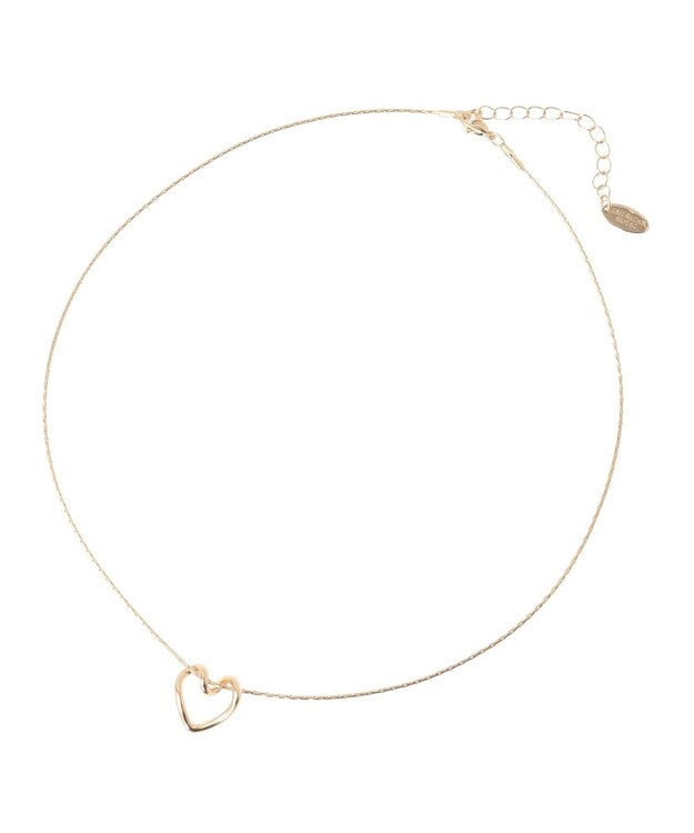 AMERICAN HOLIC ツイストハートネックレス Gold