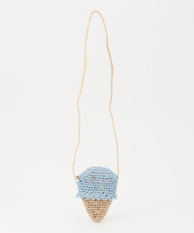 ANY KIDS フルーツ ショルダー ポシェット アイスクリーム