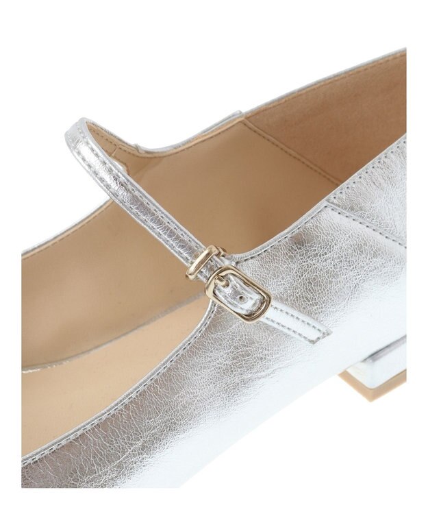 YECCA VECCA 2wayメリージェーンパンプス Silver