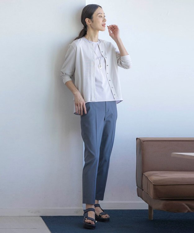 J.PRESS LADIES シェル ネックレス ホワイト系