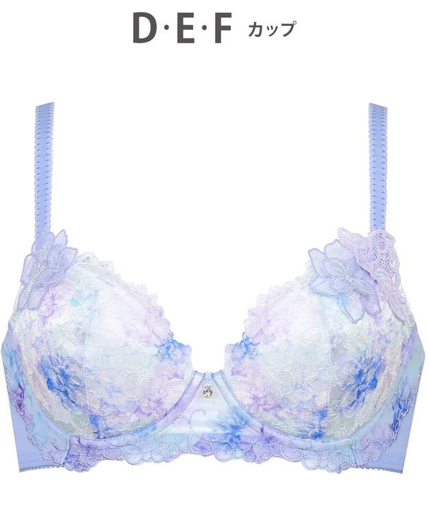 Wing ブラジャー Wing Lesiage サイドすっきり しっかりフィット 【2900シリーズ】 ブラ PB2900 ウイング／ワコール ブルー