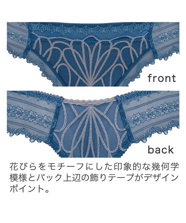 BRADELIS New York 【BRADELIS New York】　ローズスタイルタンガ24S1 ブルー