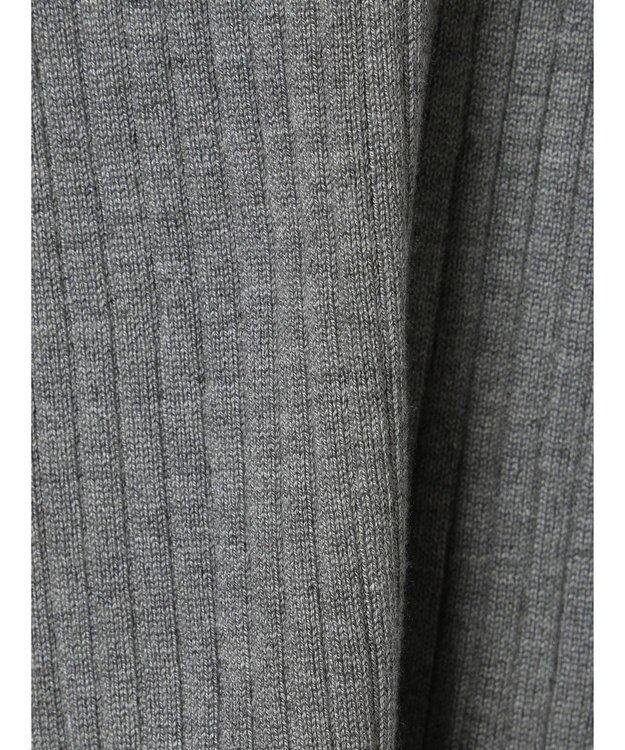 CRAFT STANDARD BOUTIQUE ウォッシャブルリブタートルニットプルオーバー Light Gray