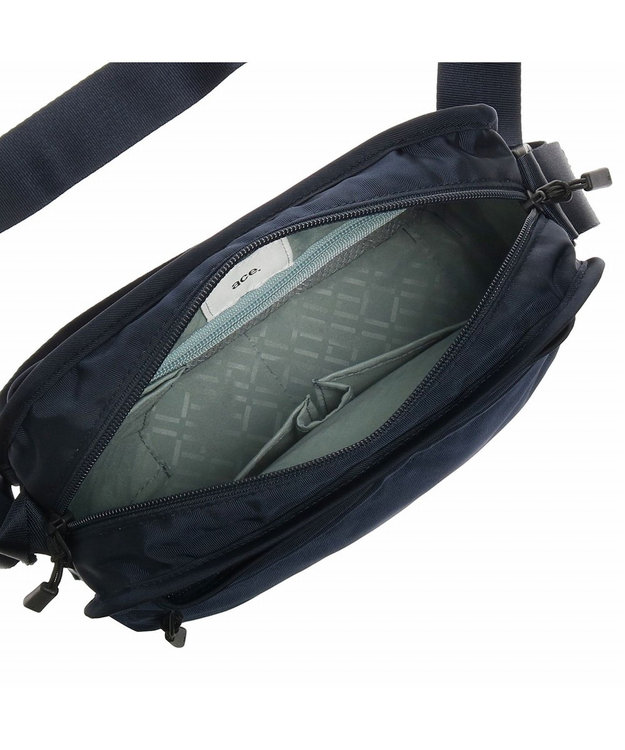 ACE BAGS & LUGGAGE ace. エース ファニップ ショルダーバッグ ヨコ型 67292 ネイビー