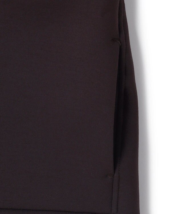 UNFILO L 【野呂佳代さん着用】BEAUTY FORM JERSEY+ ZIPブルゾン ブラウン