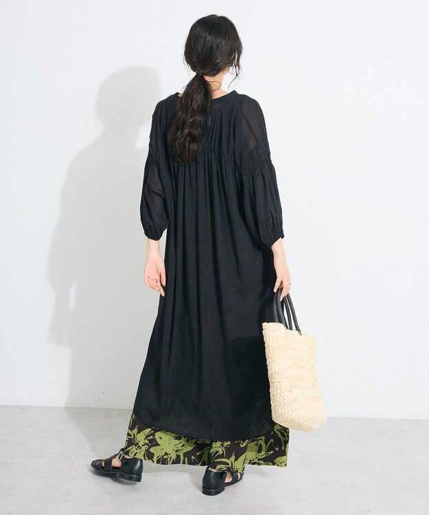 CRAFT STANDARD BOUTIQUE プリントイージーパンツ Green