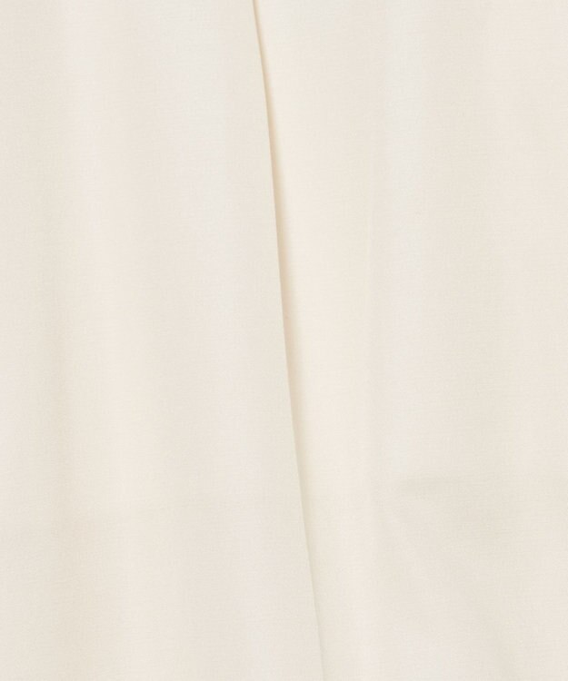 JOSEPH ソフトコットンシルク　ワイドトラウザーズ Ivory