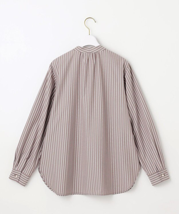 ANY SIS L 【洗える】ラッフルレイヤード ブラウス ボルドー系