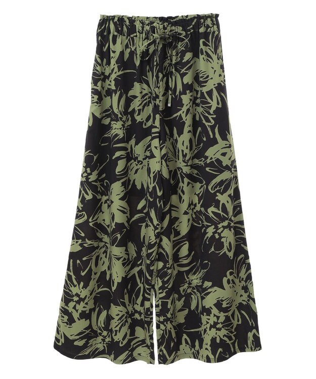 CRAFT STANDARD BOUTIQUE プリントイージーパンツ Green