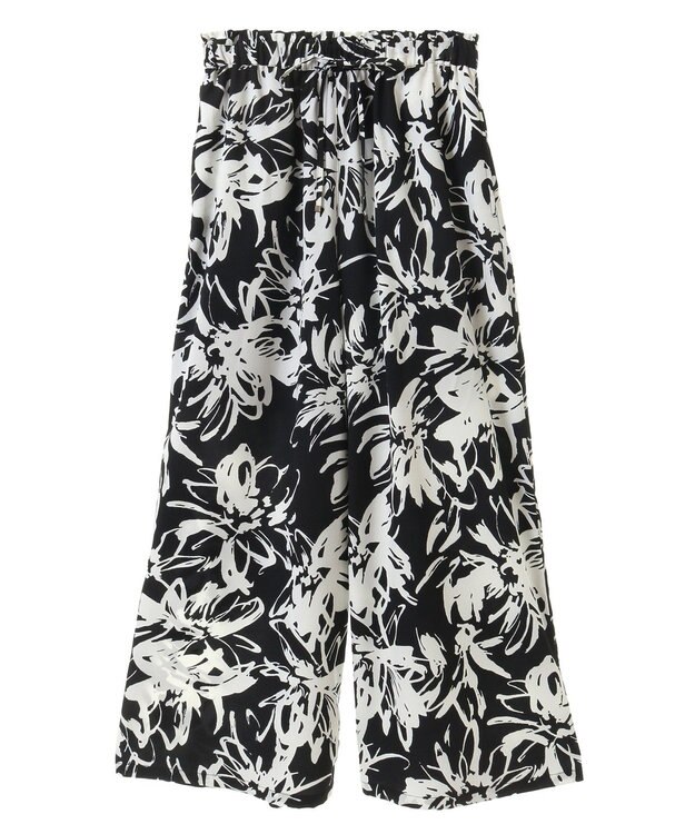 CRAFT STANDARD BOUTIQUE プリントイージーパンツ Black