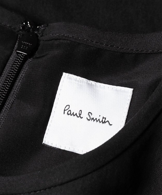 Paul Smith ツイル 半袖ブラウス ブラック