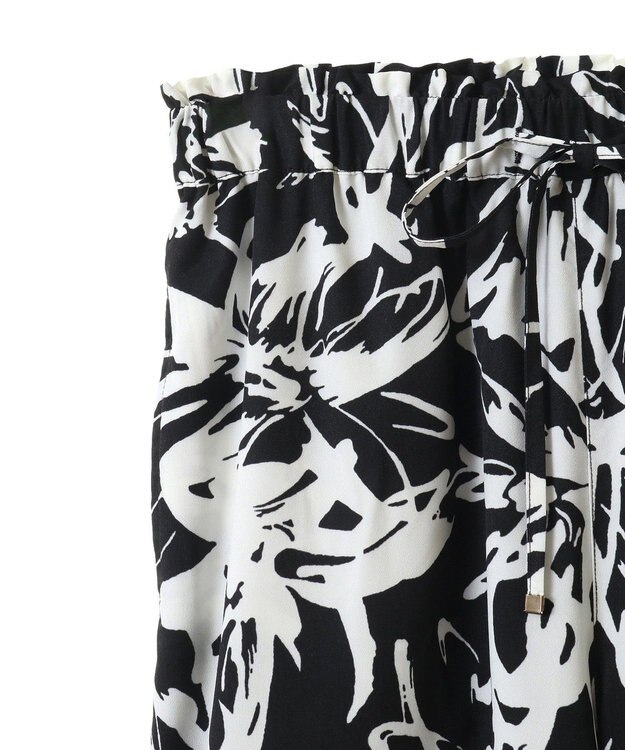 CRAFT STANDARD BOUTIQUE プリントイージーパンツ Black