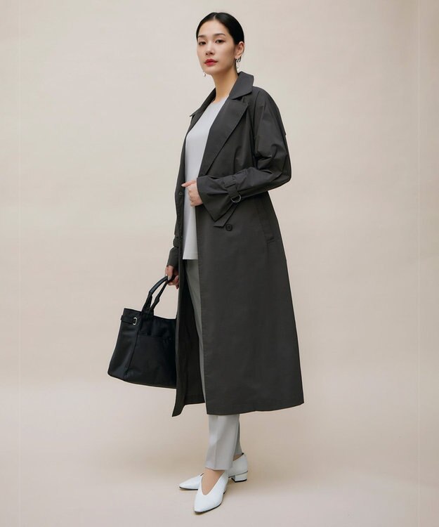 ICB 【新色追加・A4サイズ収納可】ベルトバックルトート ブラック系