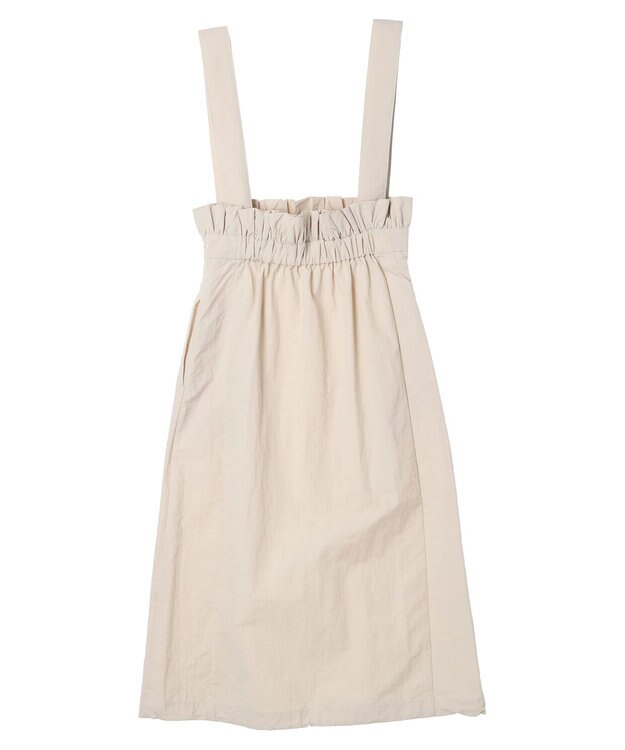 Green Parks armonia. サスペンダー付きスカート Ivory