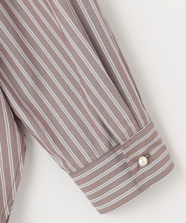 ANY SIS L 【洗える】ラッフルレイヤード ブラウス ボルドー系