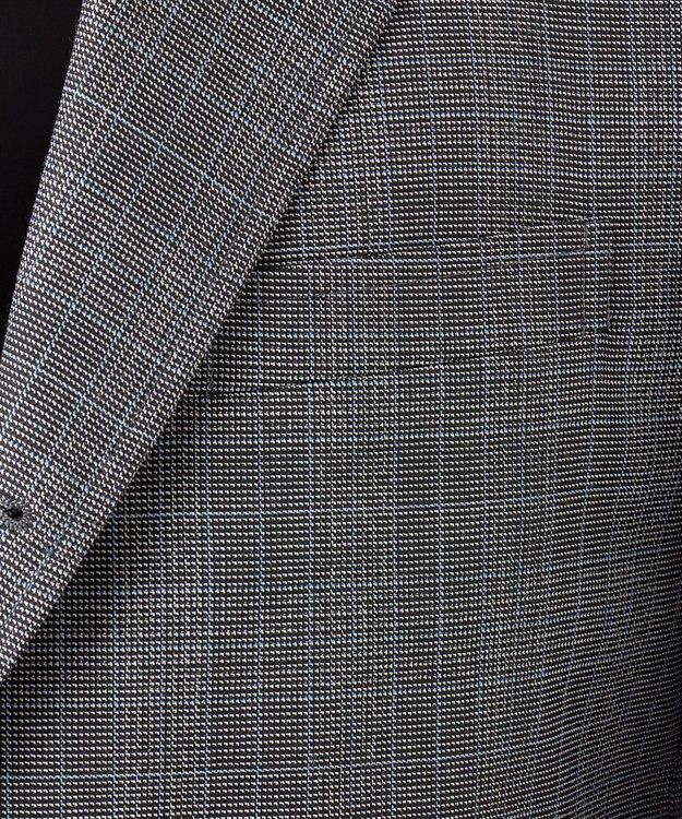 J.PRESS MEN 【CUBA BEACH MASTERPIECE】尾州アーカイブ チェック スーツ/総裏 ブラック系3