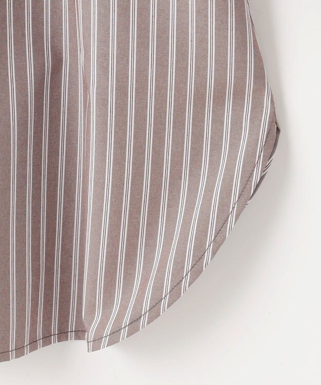 ANY SIS L 【洗える】ラッフルレイヤード ブラウス ボルドー系