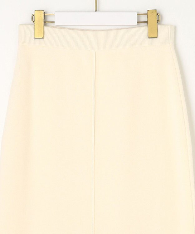 ANY SIS 【洗える・セットアップ可】アンチピリング総針ニット スカート アイボリー