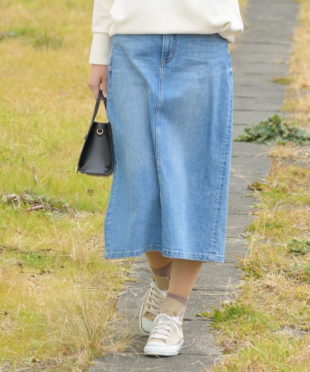 ONWARD Reuse Park 【23区】スカート春夏 ブルー