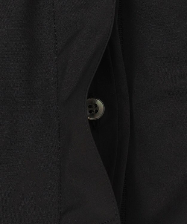 #Newans 【ANSWER for モダンベーシック】バックスリットオーバーシャツ ブラック系