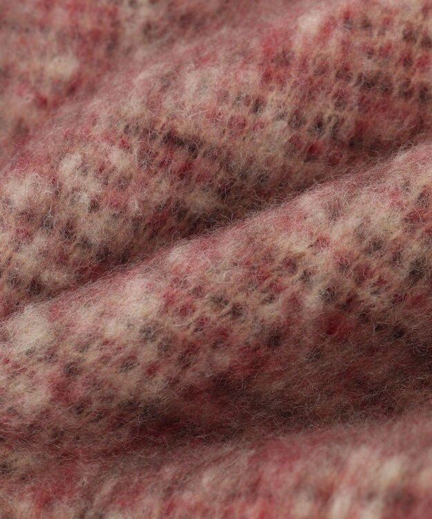 Green Parks ・ミックスニットマフラー Red