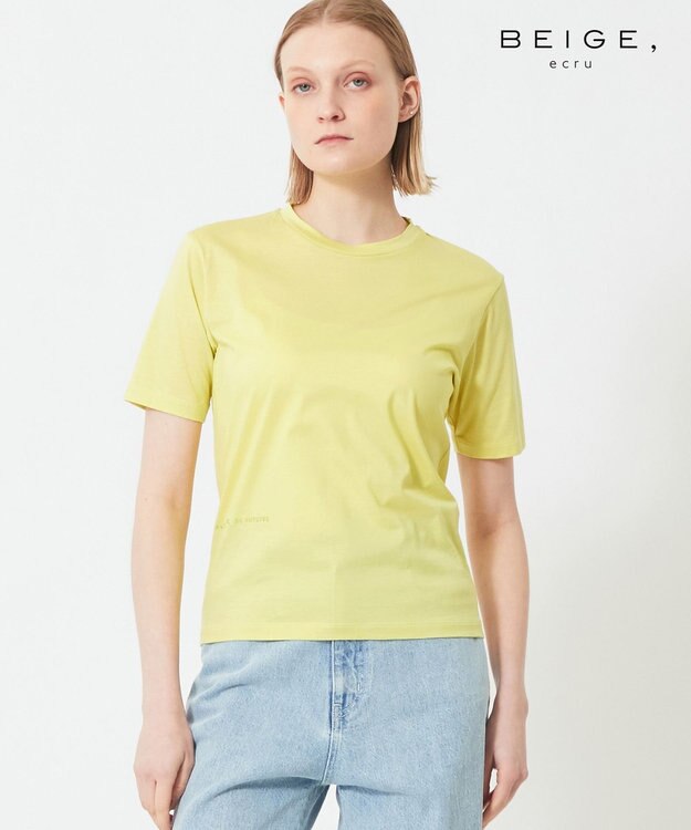 BEIGE， HORSETAIL / メッセージTシャツ Lemon x Lemon