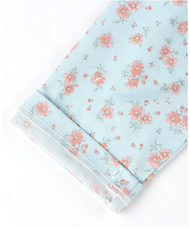 Wing パジャマ 長袖 長ズボン 綿100%(本体) レディース EP6008 ウイング／ワコール サックス