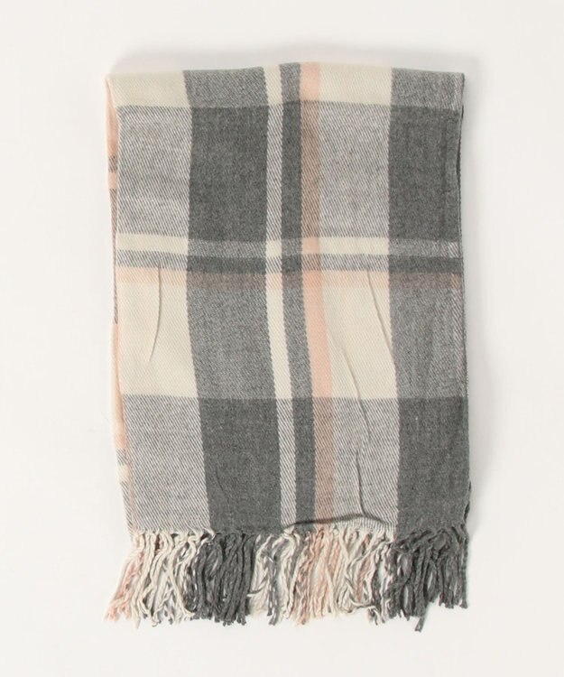 UNBILLION カシュネ cache nez / タータンチェックストール GY