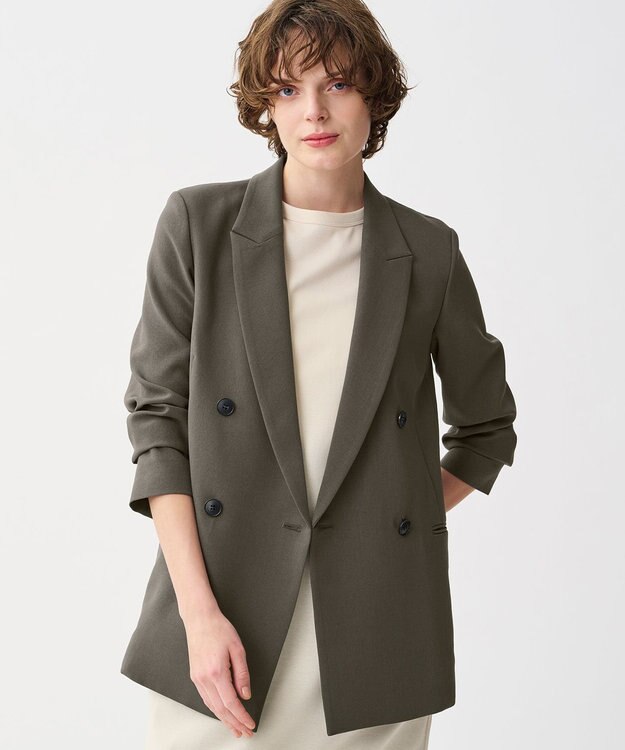 uncrave ウォッシャブルドライサップ ジャケット スレート