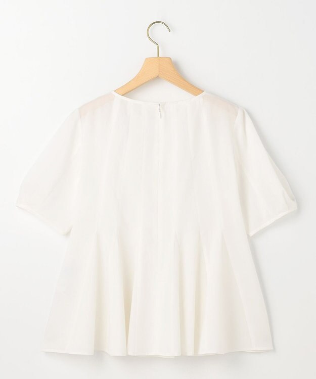 組曲 L 【先行予約】ニューリヨセルシャーティング フレアTブラウス オフ系