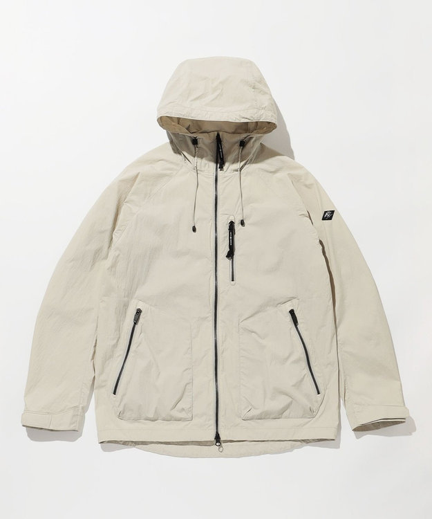 JOSEPH ABBOUD MOUNTAIN 【軽量/ストレッチ/ECO撥水】ライトワシャーストレッチ マウンテンパーカー アイボリー系