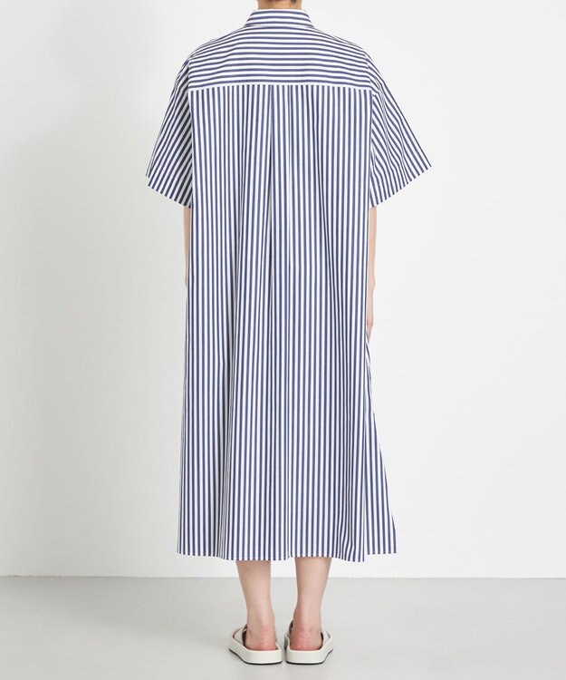 NAVE 【Nave　洗える】シャツ ドレス ネイビー系1